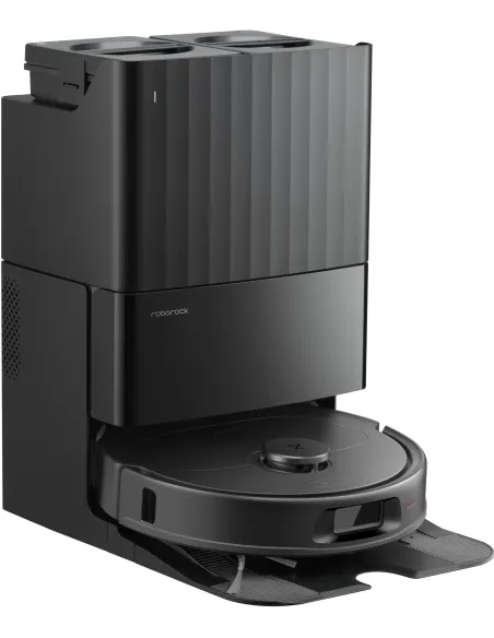 Aspiradora robot Roborock QR 598 Negro con base autovaciado