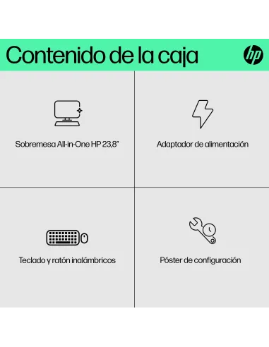 All-in-One HP 24-cr0120ns 23,8" FHD para casa