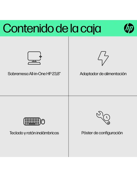 All-in-One HP 24-cr0120ns 23,8" FHD para casa