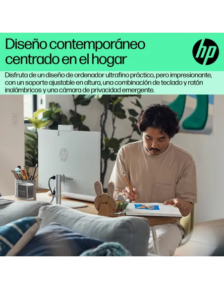 All-in-One HP 24-cr0120ns 23,8" FHD para casa