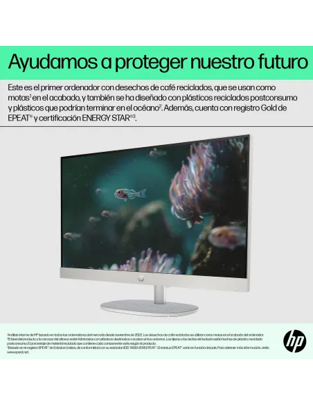 All-in-One HP 24-cr0120ns 23,8" FHD para casa