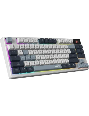 Teclado MSI Forge GK600 TKL WIRELESS SKY ES
