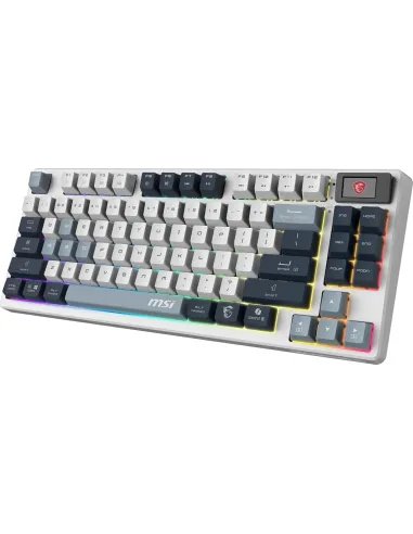 Teclado MSI Forge GK600 TKL WIRELESS SKY ES