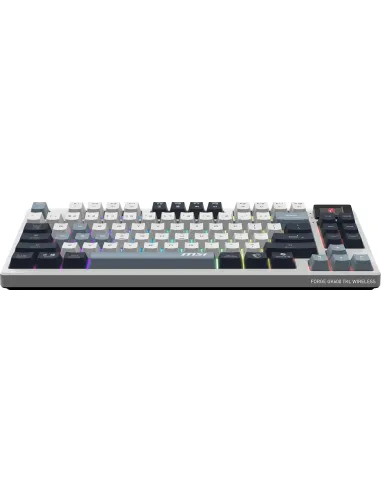 Teclado MSI Forge GK600 TKL WIRELESS SKY ES