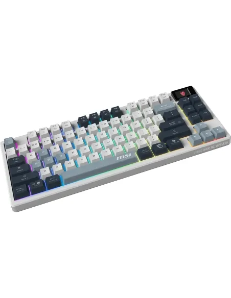 Teclado MSI Forge GK600 TKL WIRELESS SKY ES