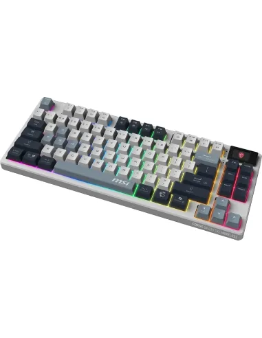 Teclado MSI Forge GK600 TKL WIRELESS SKY ES