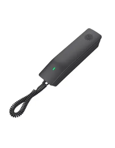 Teléfono IP compacto Grandstream GHP611 Negro para hotel
