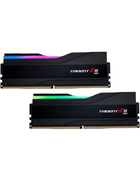G.SKILL Trident Z5 RGB F5-6000J3636F32GX2-TZ5RK DDR5 64GB (2x32GB) 6000MHz CL36 Negra AMD EXPO Iluminación Multicolor