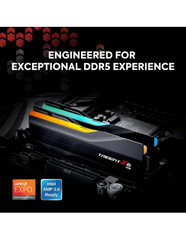 G.SKILL Trident Z5 RGB F5-6000J3636F32GX2-TZ5RK DDR5 64GB