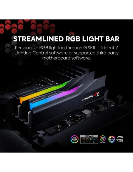 G.SKILL Trident Z5 RGB F5-6000J3636F32GX2-TZ5RK DDR5 64GB