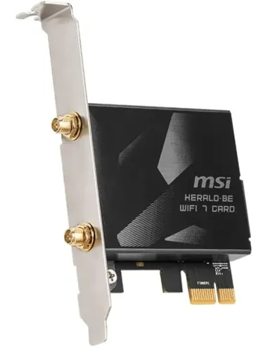 Tarjeta PCIe MSI Herald-BE WI-FI 7 MAX para PC