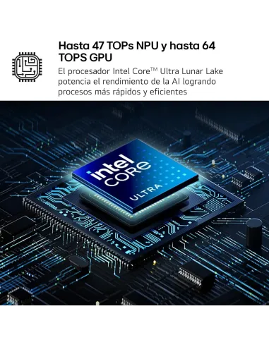Portátil LG Gram 17 17Z90TL-G.AU88B con pantalla 16:10 WQXGA