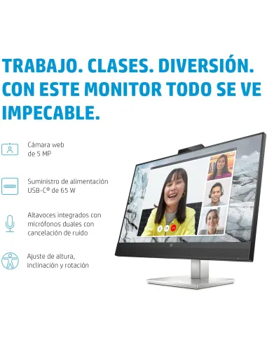 Monitor HP E-Series E27m G4 QHD 27" USB-C 65 W