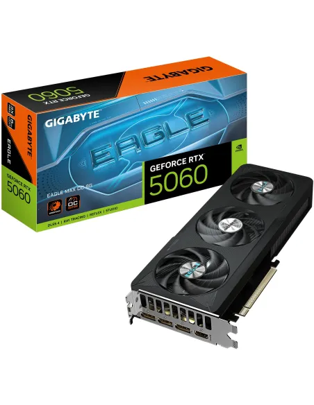 GIGABYTE GeForce RTX 5060 EAGLE MAX OC 8GB GDDR7 Reflex 2 RTX AI DLSS4