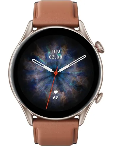 Amazfit GTR 3 Pro Reloj Smartwatch Cuero Marrón