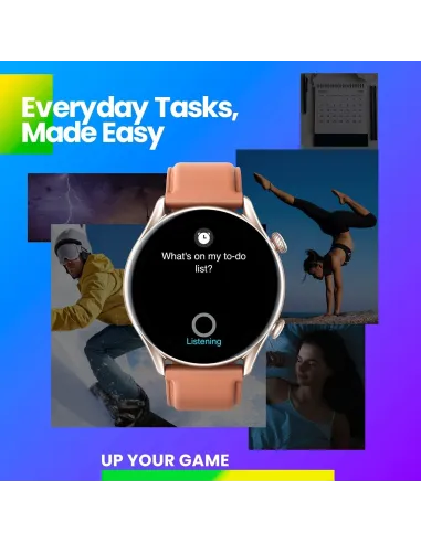 Amazfit GTR 3 Pro Reloj Smartwatch Cuero Marrón