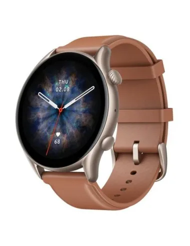 Amazfit GTR 3 Pro Reloj Smartwatch Cuero Marrón
