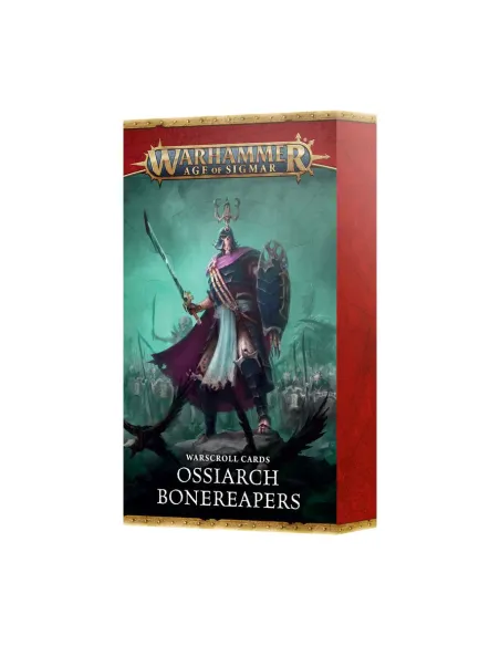 Ossiarch Bonereapers Warscroll Cards (Inglés) Warhammer Age of Sigmar