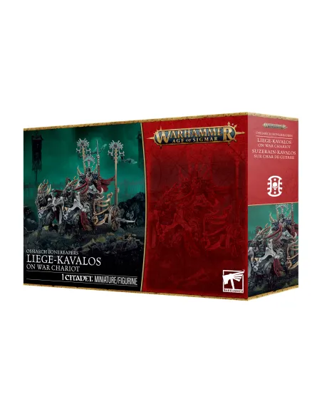 Liege-Kavalos on War Chariot Soberano Kavalos en Carruaje Warhammer Age of Sigmar