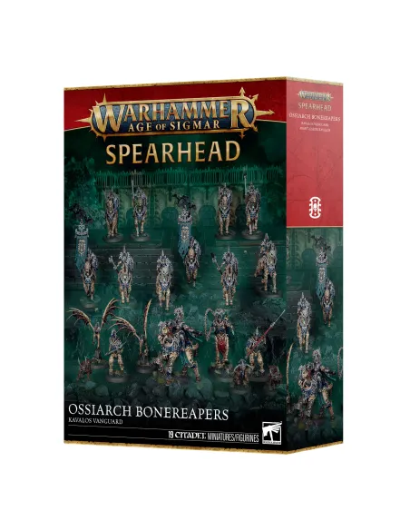 Spearhead: Kavalos Vanguard Punta de lanza: Vanguardia Kavalos Ossiarch Bonereapers Warhammer Age of Sigmar