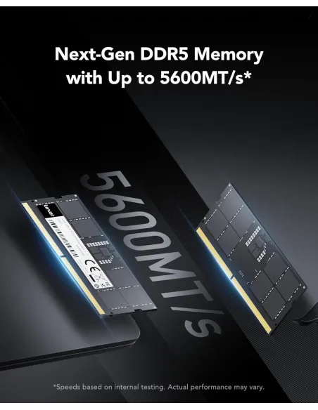 Memoria RAM DDR5 SO-DIMM Lexar LD5S16G56C46ST-HGN DDR5 16GB