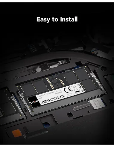 Memoria RAM DDR5 SO-DIMM Lexar LD5S16G56C46ST-HGN DDR5 16GB
