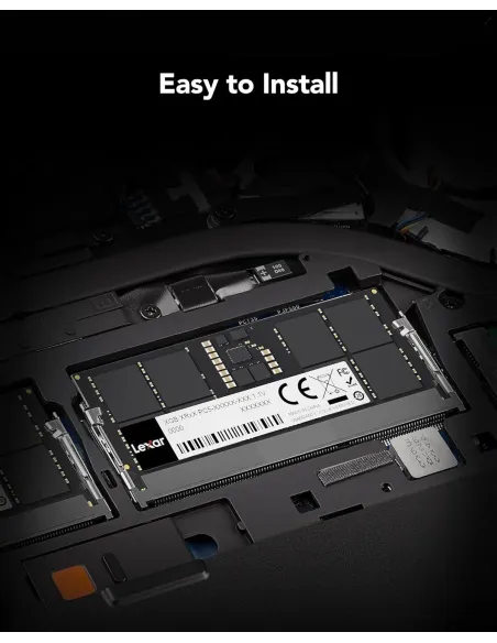Memoria RAM DDR5 SO-DIMM Lexar LD5S16G56C46ST-HGN DDR5 16GB