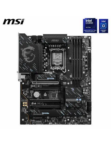 Placa base gaming MSI Z890 GAMING WIFI con Wi-Fi 7