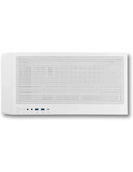 Caja PC semitorre NOX Hummer BIOS Blanca con pantalla LCD 8"
