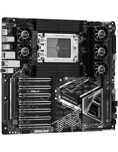 Placa base workstation sTR5 AASRock WRX90 WS EVO con IPMI