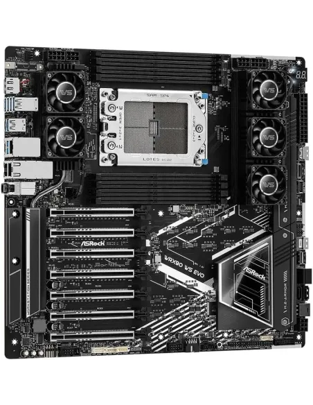 Placa base workstation sTR5 AASRock WRX90 WS EVO con IPMI