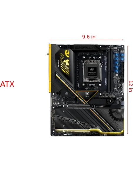 Placa base AMD Socket AM5 ASRock X870E Taichi OCF ATX
