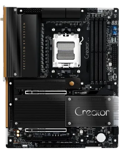 Placa base AM5 ASRock X870 Taichi Creator ATX
