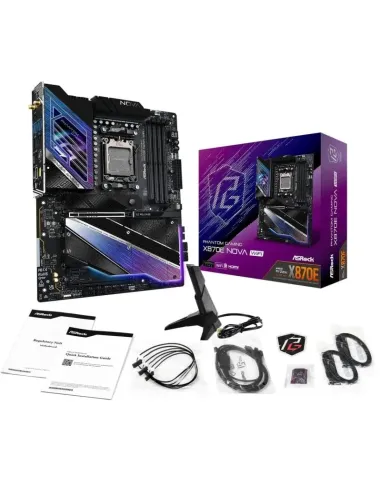 Placa base AM5 ASRock Phantom Gaming X870 Nova WiFi con USB4