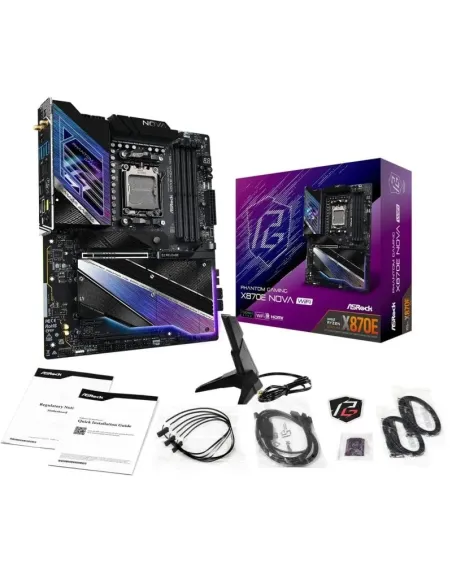 Placa base AM5 ASRock Phantom Gaming X870 Nova WiFi con USB4