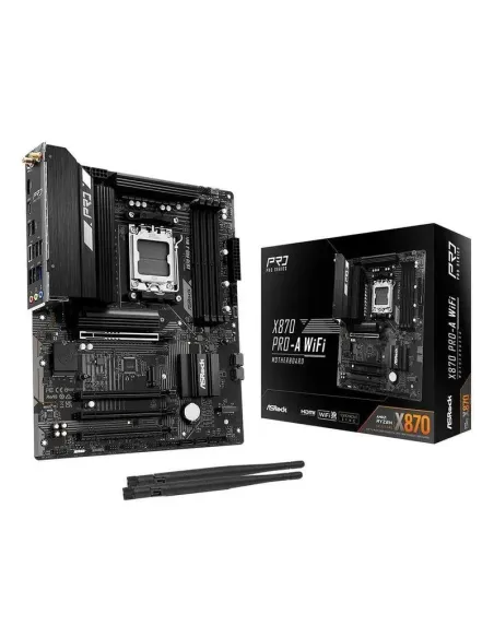 ASRock X870 Pro-A WiFi Socket AMD AM5 DDR5 ATX WiFi 7 USB4 PCIe 5.0 2.5GbE BT5.4