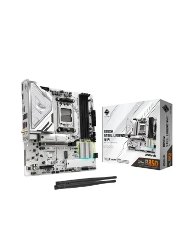 ASRock B850M Steel Legend WiFi B850 AM5 Micro ATX Overclock DDR5 WiFi RAID
