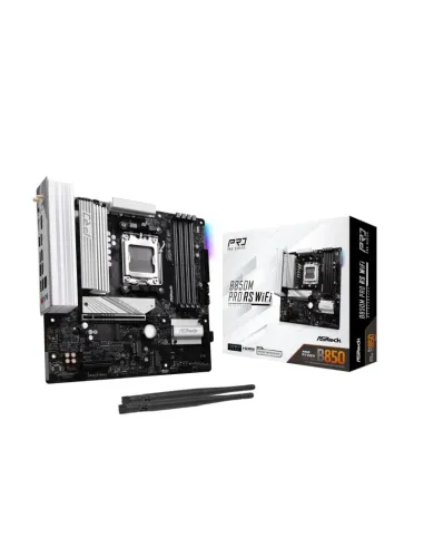 AsRock B850M Pro RS WiFi Socket AM5 DDR5 PCIe 5.0 VRM robusto