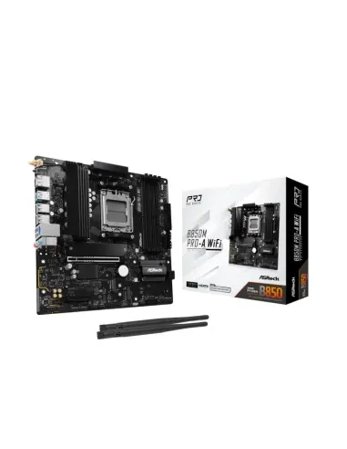 ASRock B850M Pro-A AMD Socket AM5 Micro ATX WiFi DDR5 PCIe 5.0 RAID 256GB