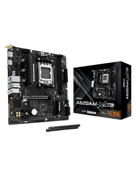 ASRock A620AM-X WiFi AMD Socket AM5 Micro ATX