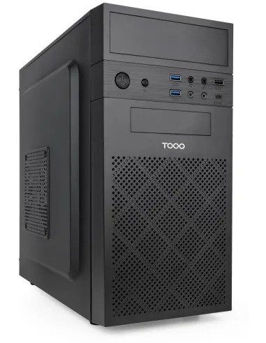 TooQ ISOBOX ULTRA TQC-4701-SP Negra Micro-ATX con Fuente de Alimentación de 500W
