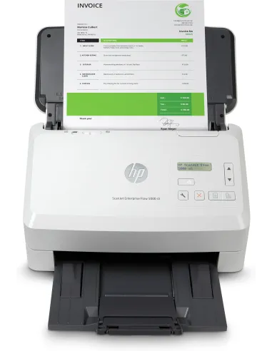 HP ScanJet Enterprise Flow 5000 s5 Escáner Alimentado con Hojas 600 x 600 DPI A4 Blanco