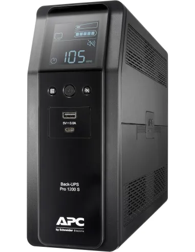 SAI Interactivo Sinusoidal APC Back UPS Pro BR1200SI 1200 VA