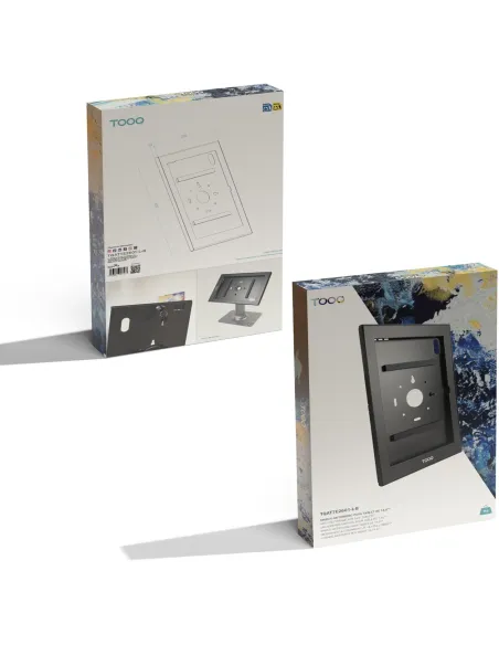 Marco antirrobo TooQ TQATTE2601-L-B de 14,6" para VESA 75x75