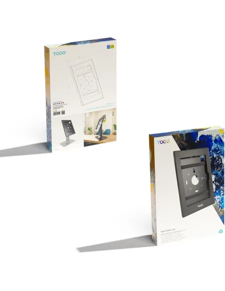 Marco antirrobo TooQ TQATTE2601-S-B para Tablet 11" con VESA