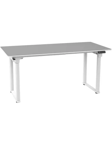 Mesa Eléctrica Elevable COUGAR E-GRAV 160 Blanca