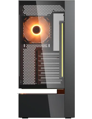 Caja PC Midi Tower COUGAR CFV235 Vision Negra con LCD
