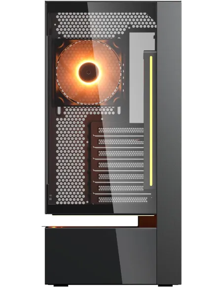 Caja PC Midi Tower COUGAR CFV235 Vision Negra con LCD