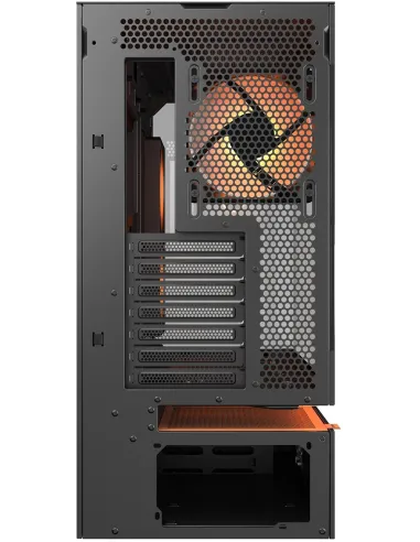 Caja PC Midi Tower COUGAR CFV235 Vision Negra con LCD
