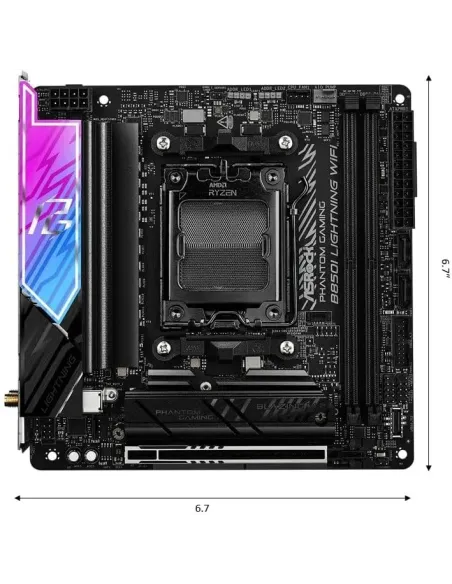 Placa base mini-ITX ASRock B850I Lightning WiFi